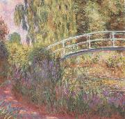 Claude Monet Japanese Bridge oil painting artist